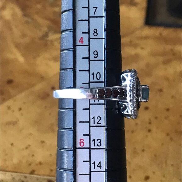 Natural Grandidierite Sterling Silver Ring Size 5 - Picture 7 of 9